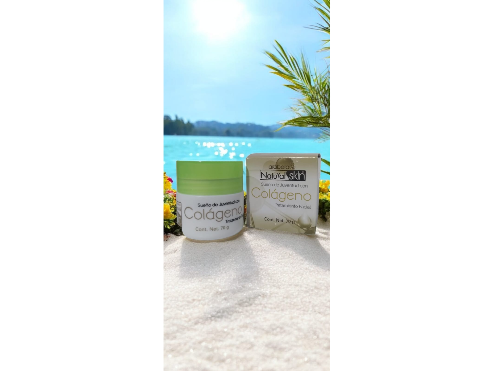 NATURAL SKIN, TRATAMIENTO FACIAL SUEÑO DE JUVENTUD C/ COLAGENO 70 G.