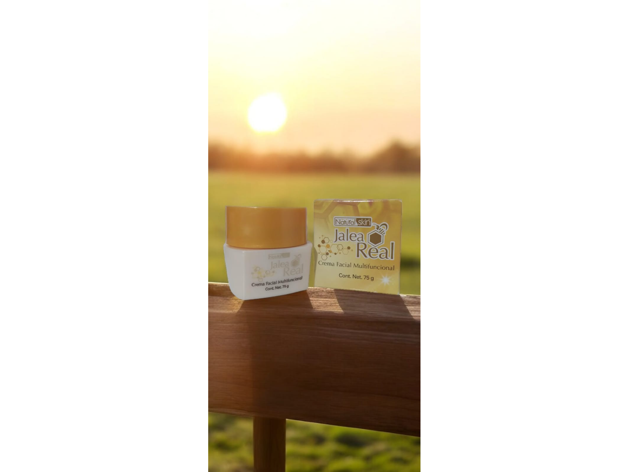 NATURAL SKIN, CREMA FACIAL MULTIFUNCIONAL C/ JALEA REAL 75 G.