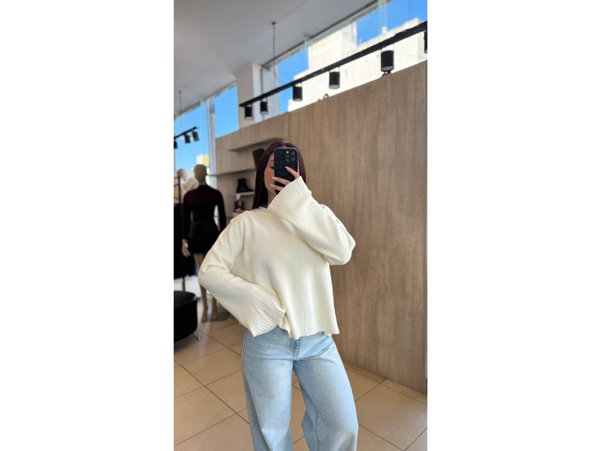 SWEATER CABOS MANTECA