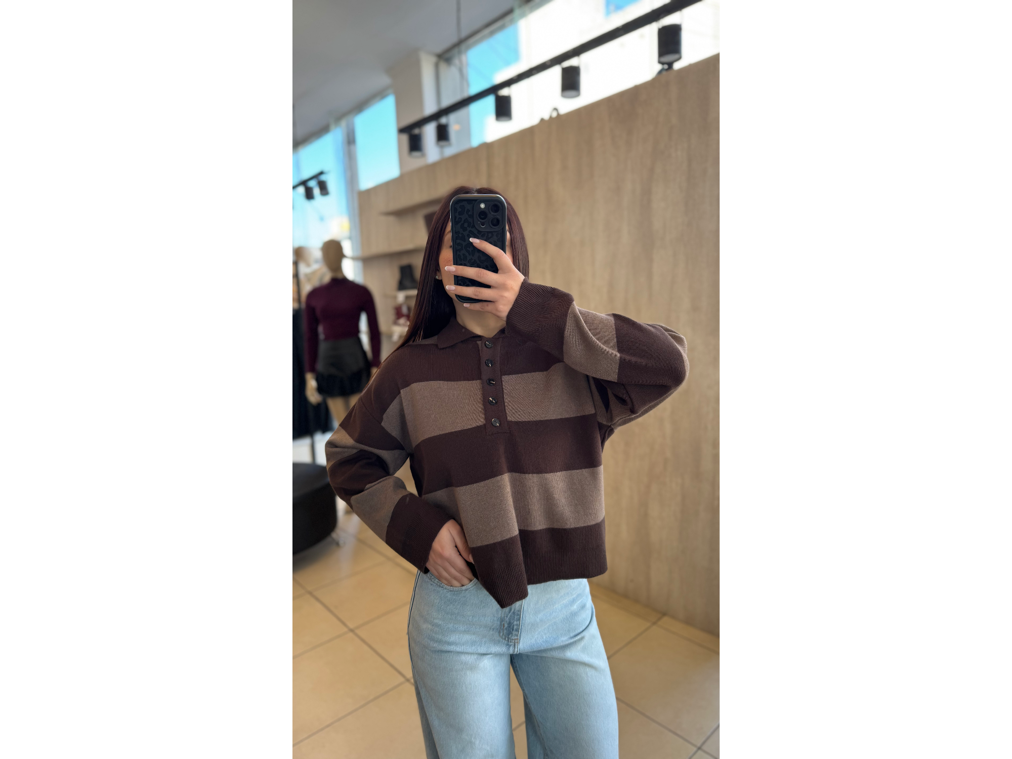 SWEATER CHOMBA CHOCO