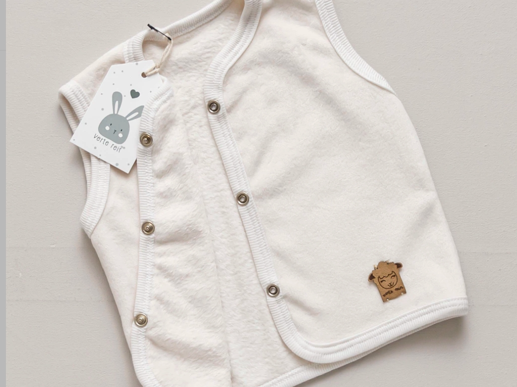 Chaleco Polar Natural