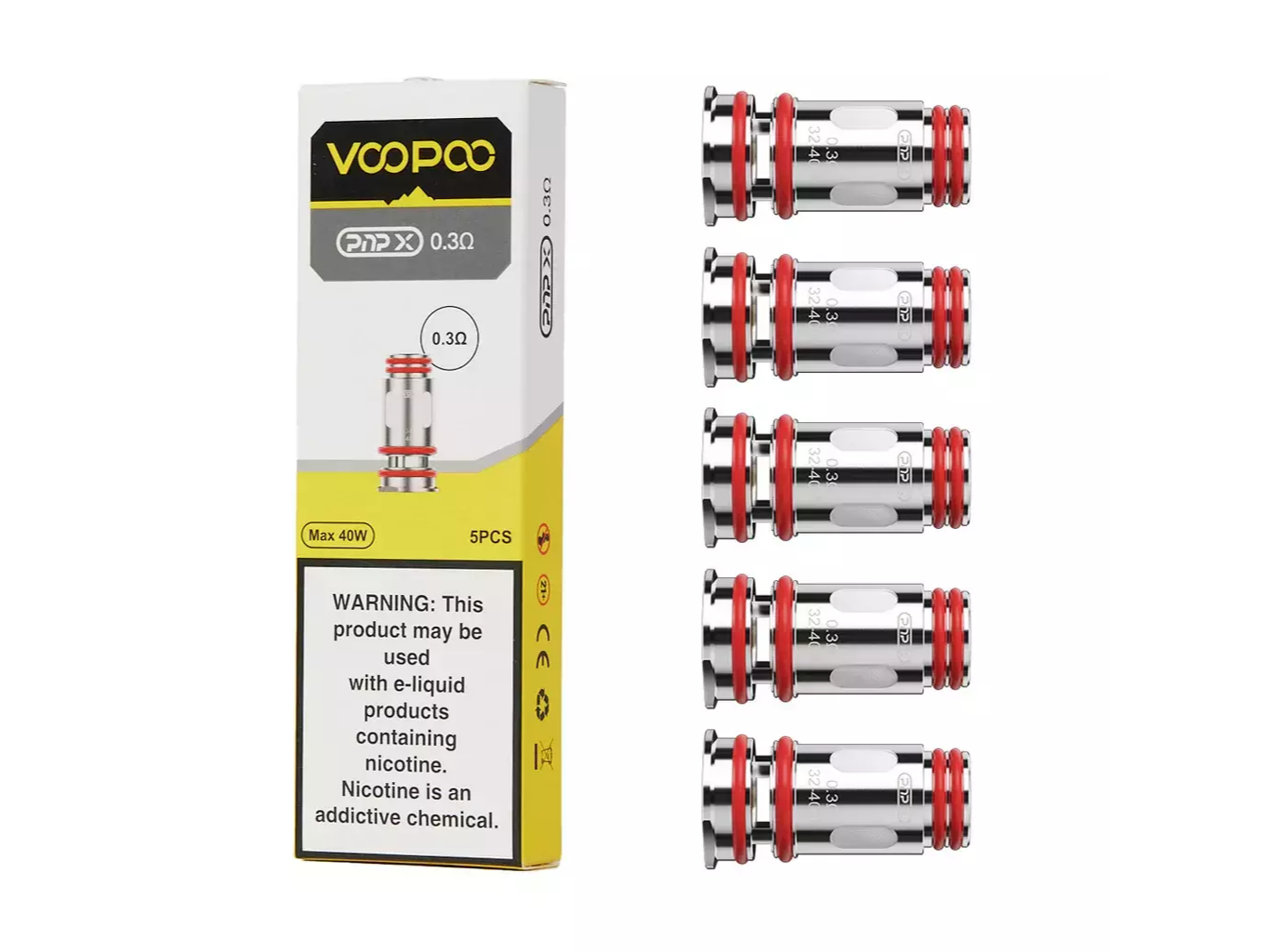 VOOPOO PNPX 0.2 Y 0.3 para DRAG 5 KIT