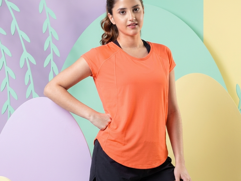 REMERA NARANJA FLUOR