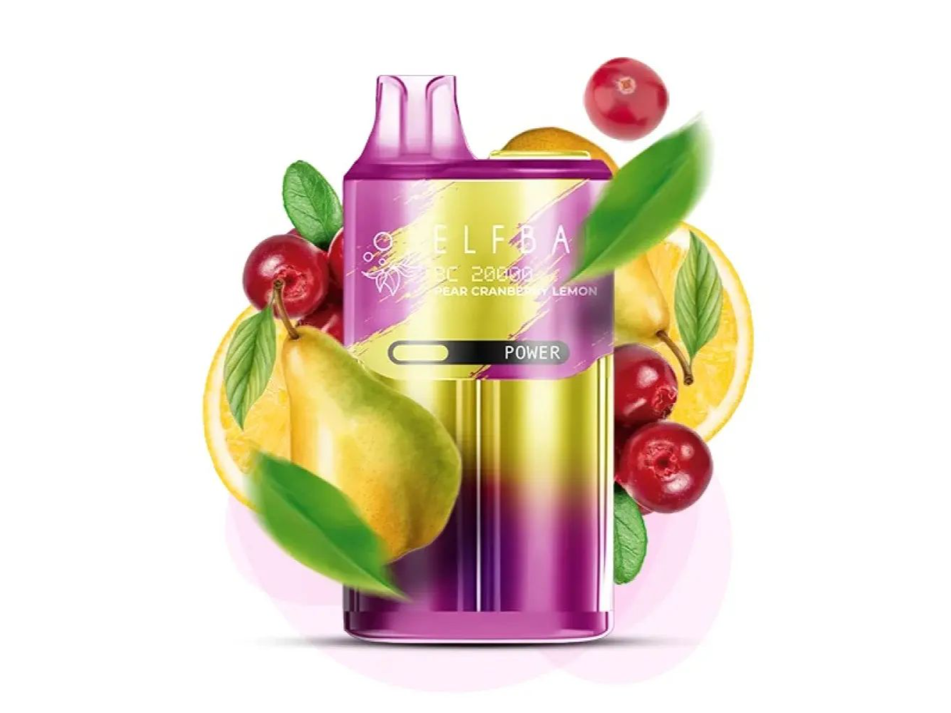 BC20.000 PUFF - Pear cranberry lemon