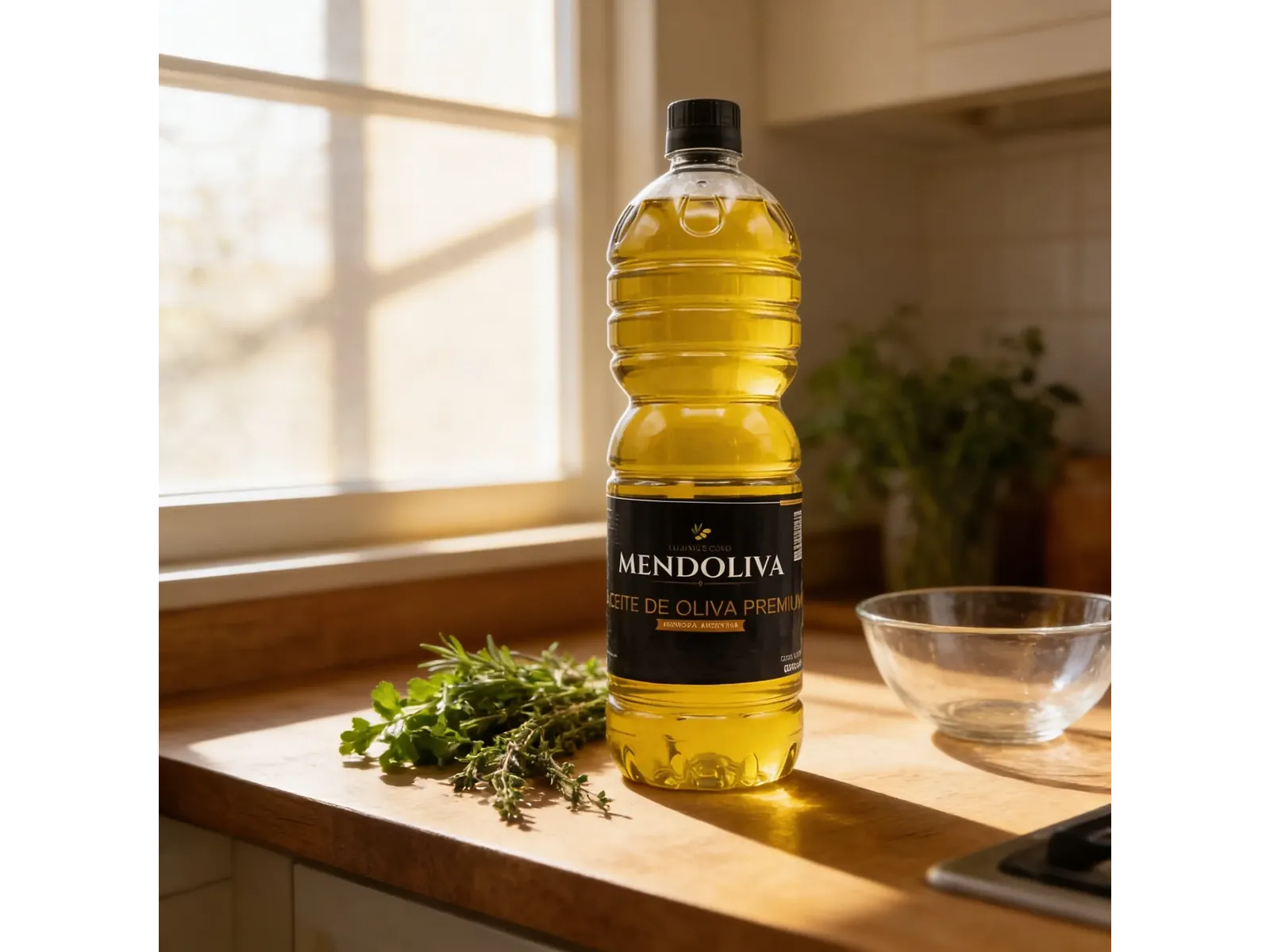ACEITE DE OLIVA "MENDOLIVA" x900 cc.