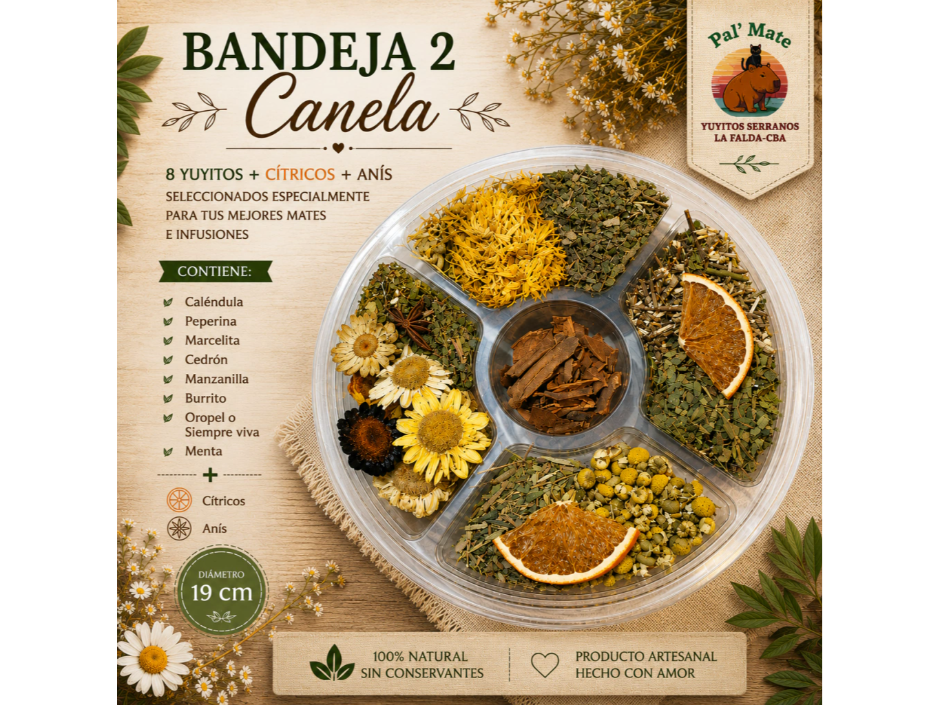 BANDEJA 2 - "CANELA"