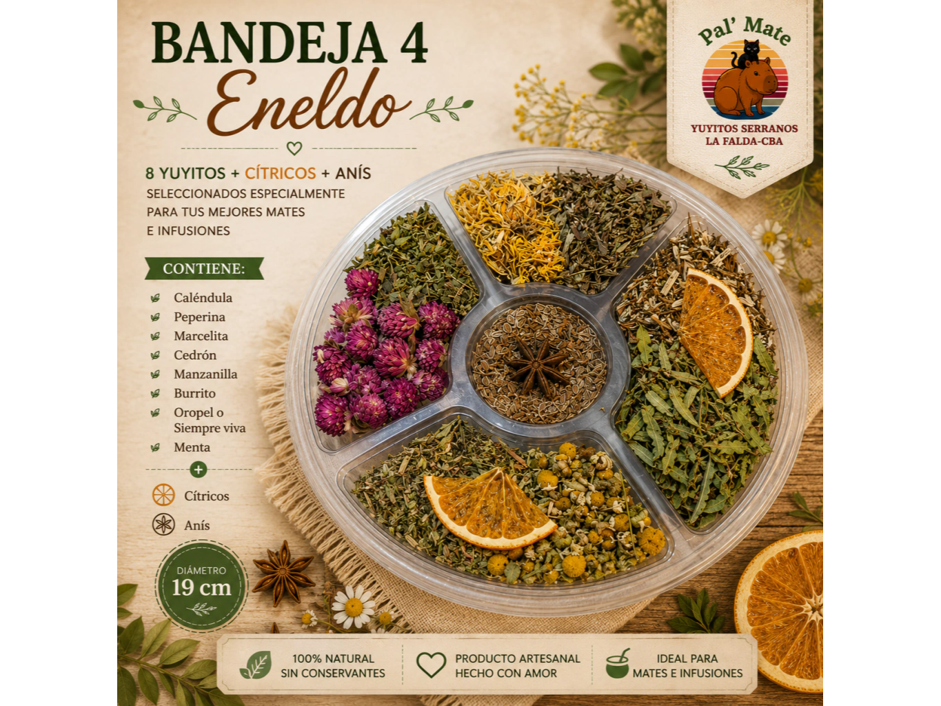 BANDEJA 4 - "ENELDO"