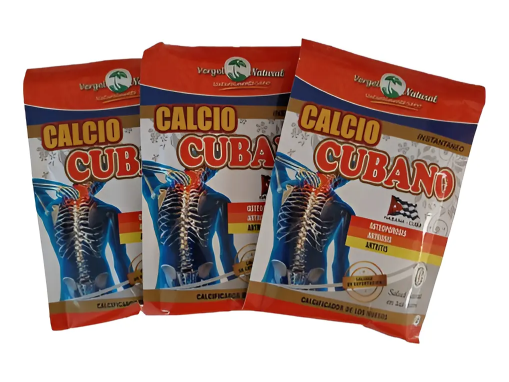 CALCIO CUBANO PREMIUM (SOBRE x 100 GRS.)