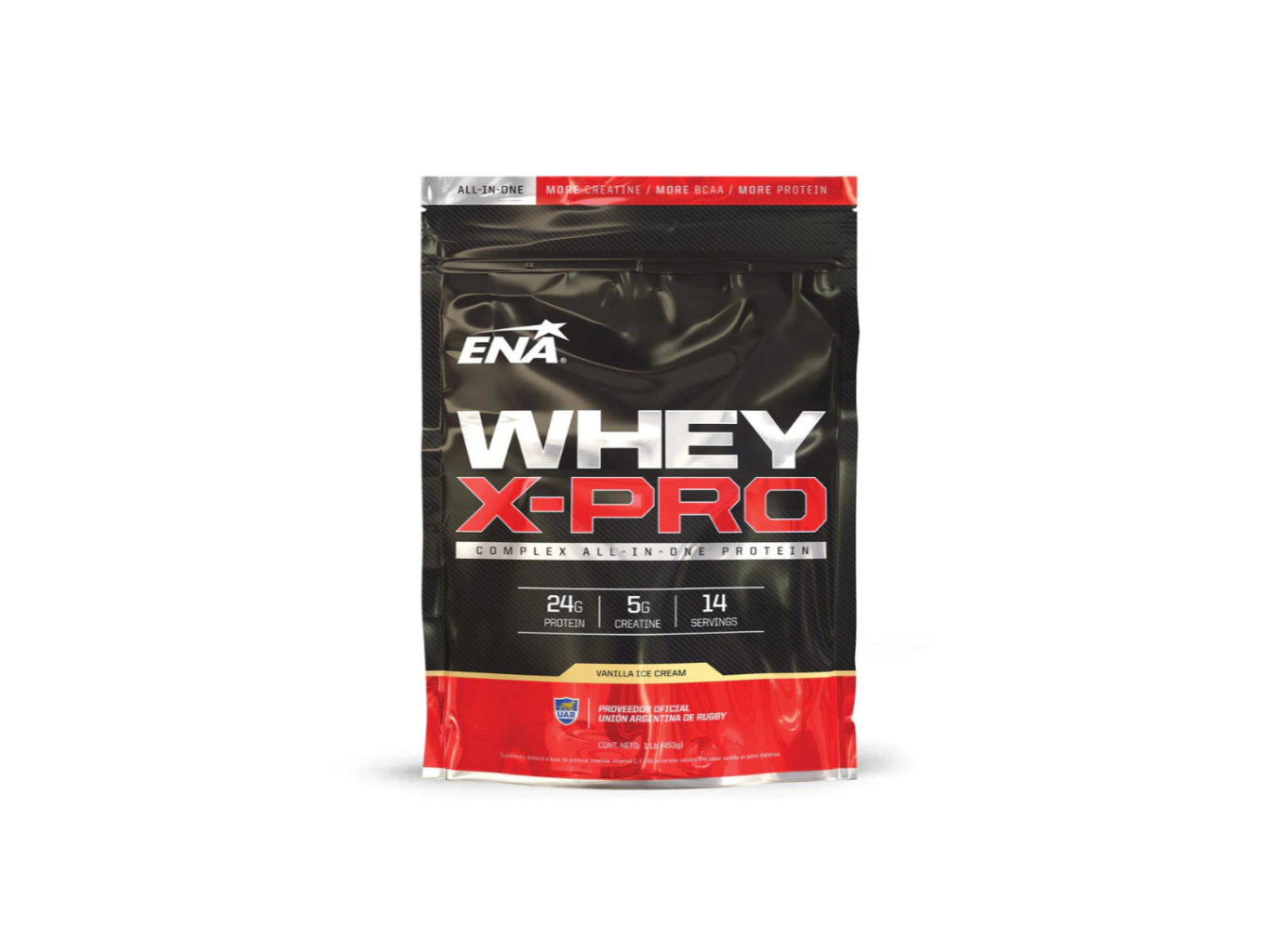 ENA WHEY X-PRO VAINILLA ICE CREAM x1lb (453grs.)