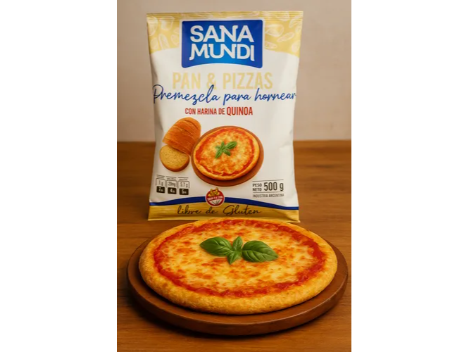 PREMEZCLA HARINA DE QUINOA SANA MUNDI x500 GRS.