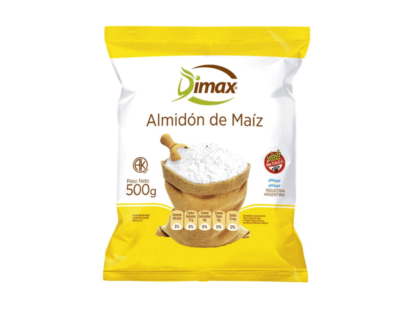 ALMIDON DE MAIZ DIMAX x500 GRS.
