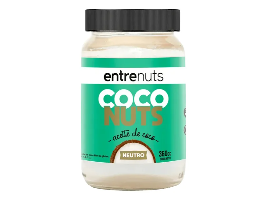 ACEITE DE COCO NEUTRO ENTRENUTS x360 CC.