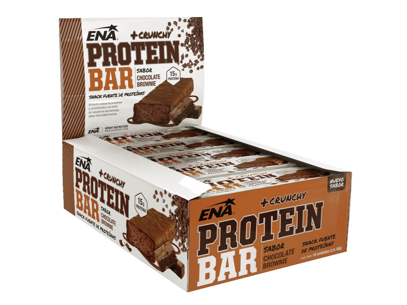 ENA PROTEIN BAR CHOCOLATE BROWNIE xUNID