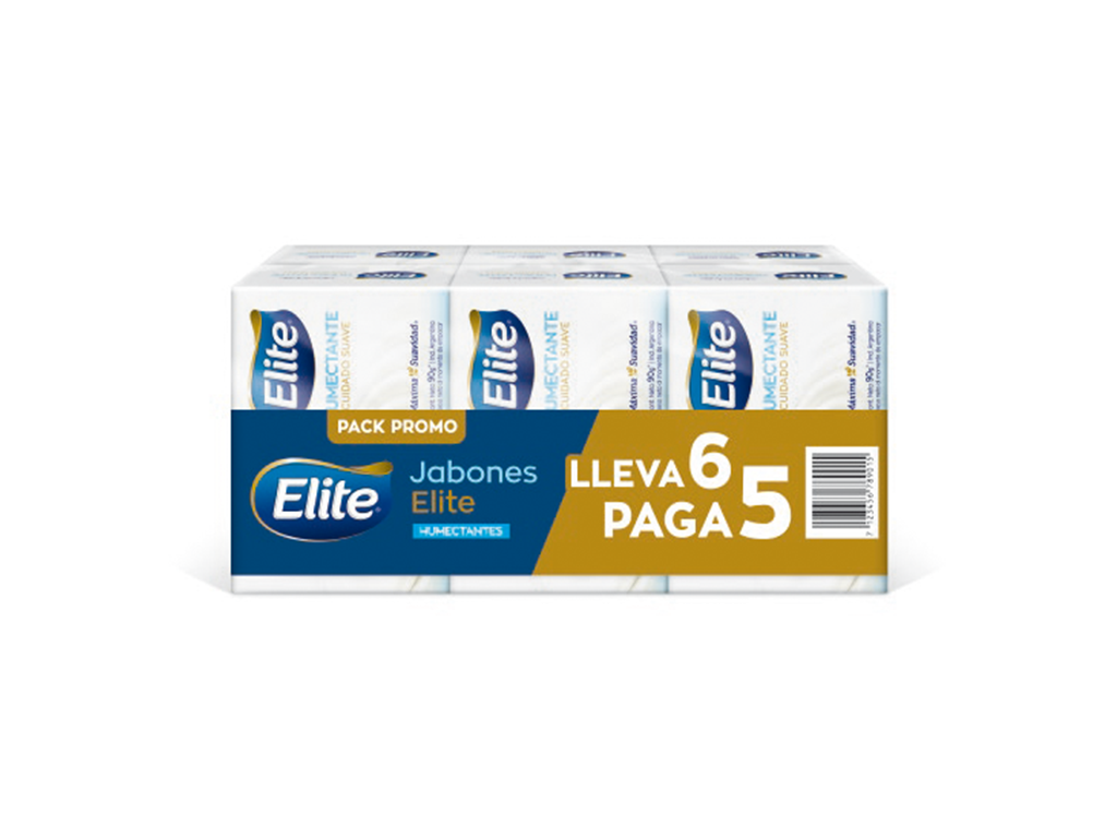 Jabon Elite Humectante (Pack 6x5)
