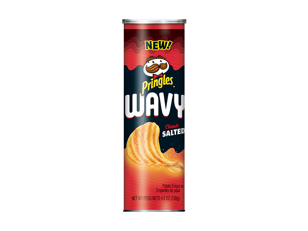 Pringles Wavy Clasica (130gr.)