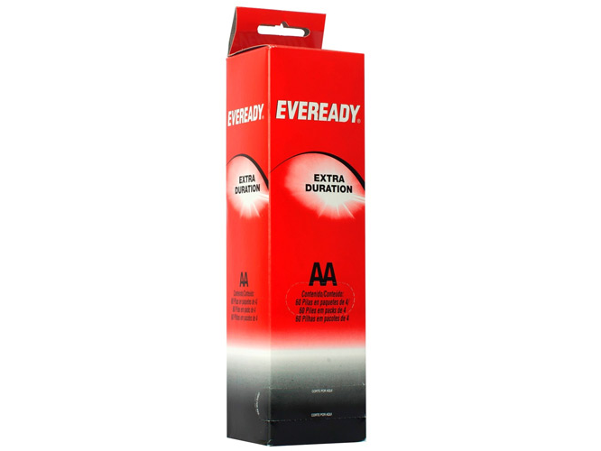 🎁  EVEREADY AA x4 (Tubo x60) 15%