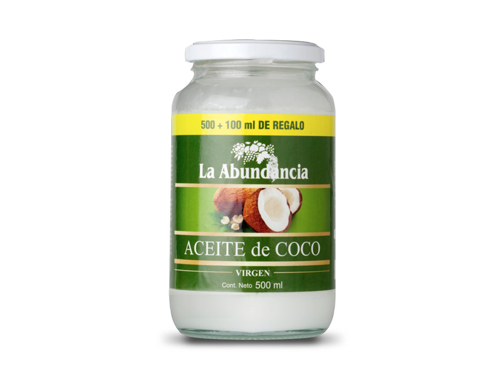 Aceite de Coco Virgen 500 ml + 100 de regalo