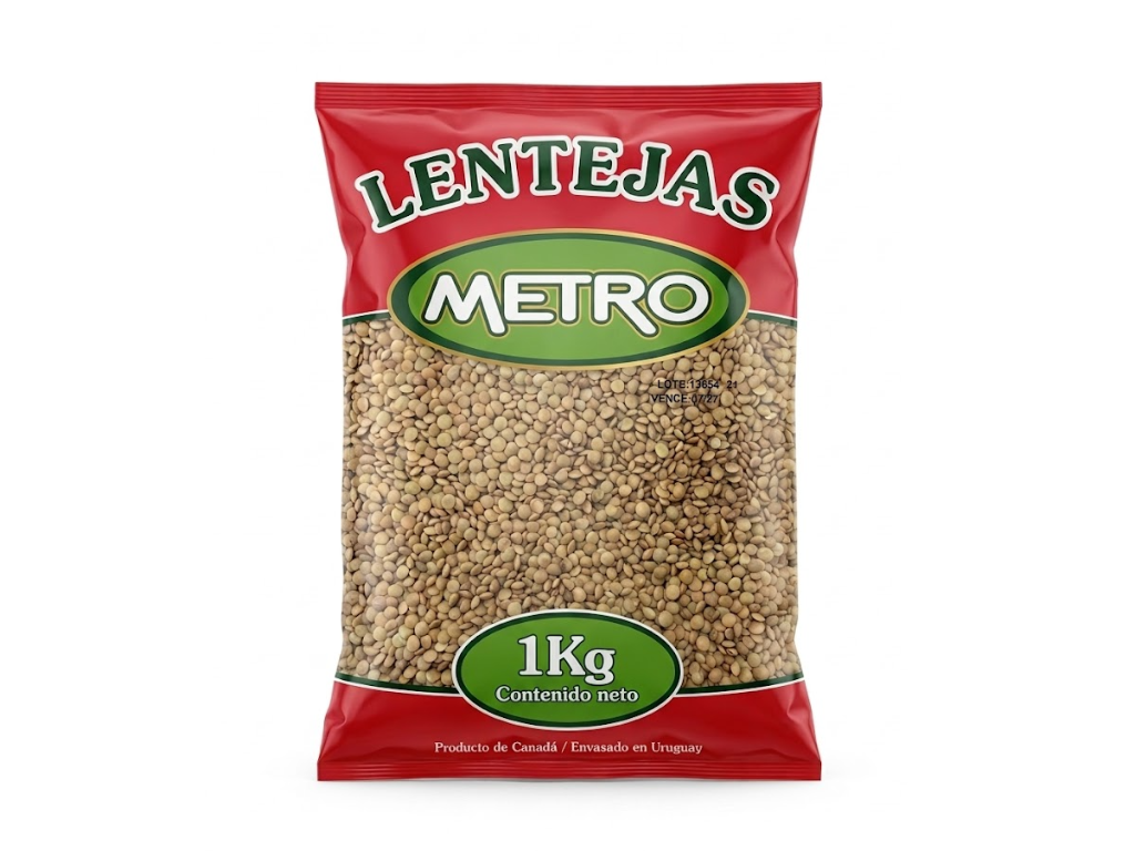 Lentejas Metro (1K)