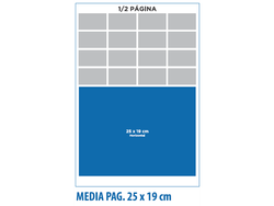 1/2 página - PROMO 3Meses