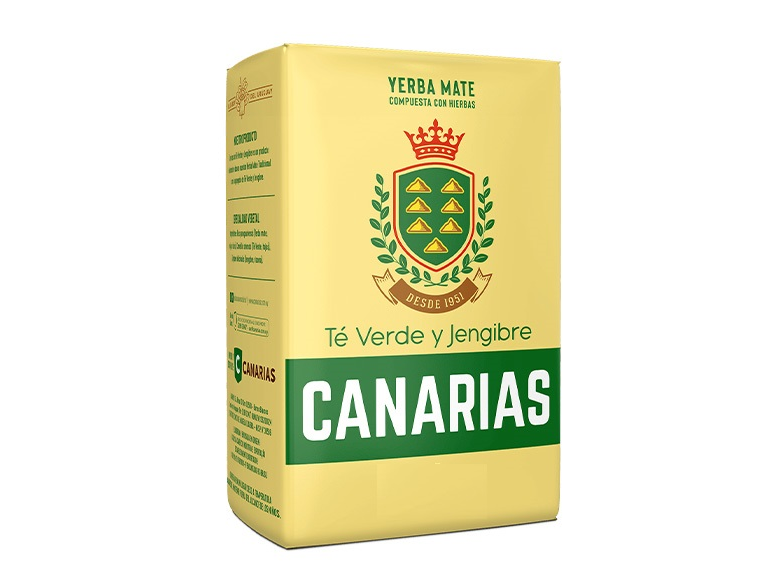 CANARIAS TE VERDE Y JENGIBRE 500G