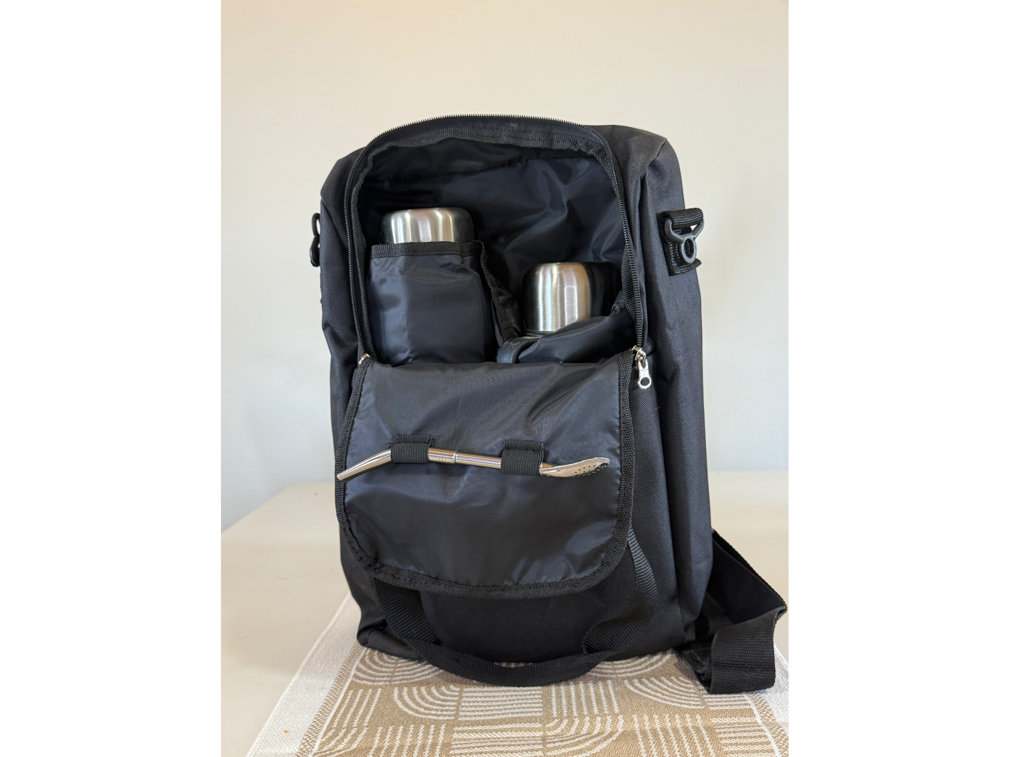 MOCHILA MATERA NEGRA
