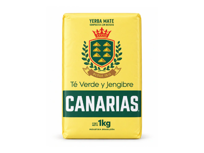 CANARIAS TE VERDE Y JENGIBRE 1 KG