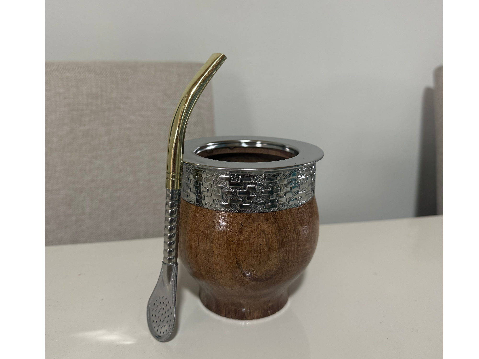 PICO DE LORO MINI DORADA