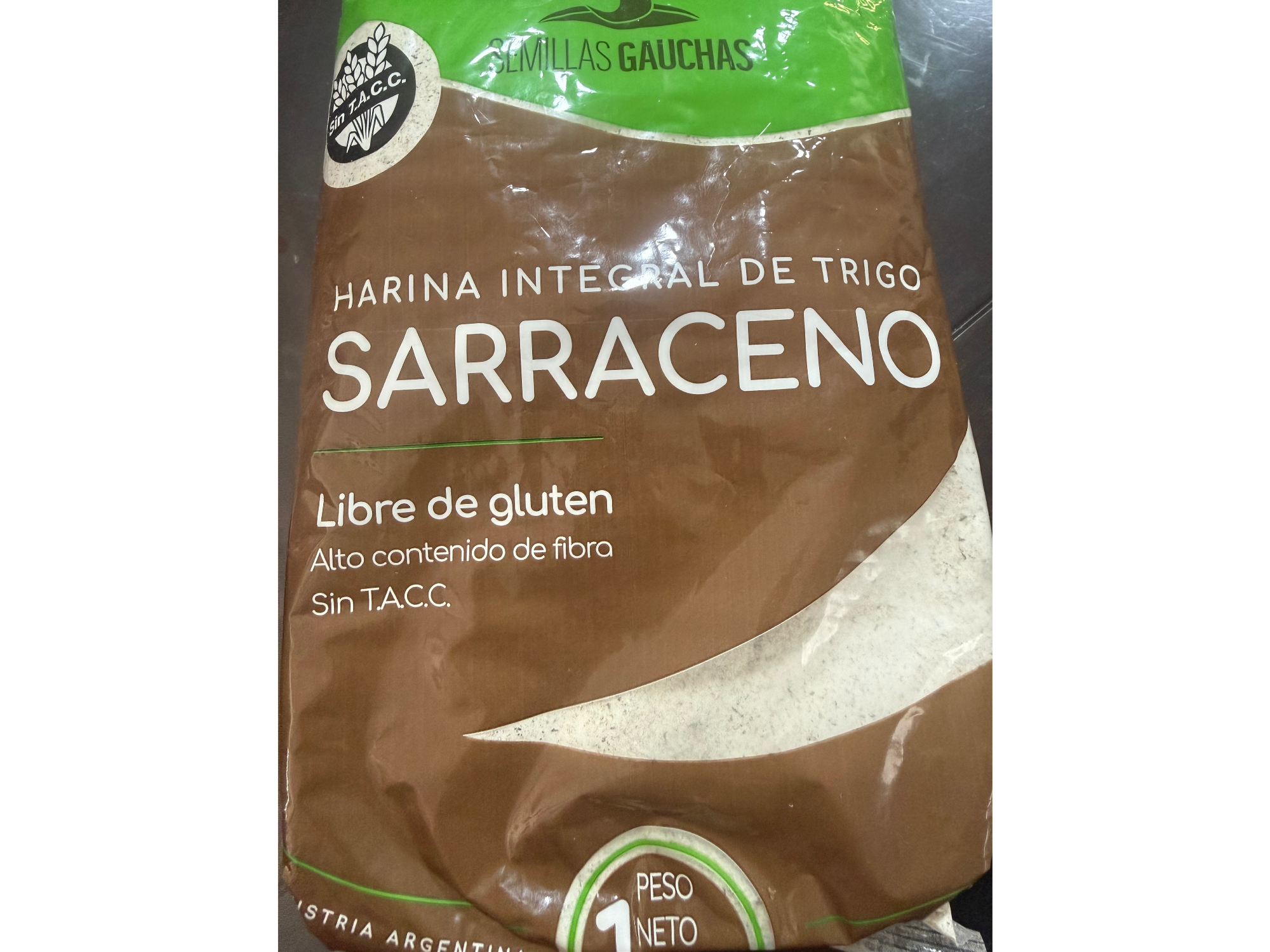 Harina integral trigo sarraceno