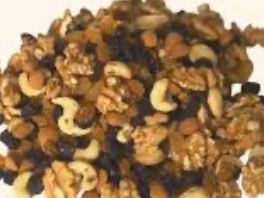 Mix frutos secos clasico (castañas,nueces,almendras,pasas negras y rubias,maní)