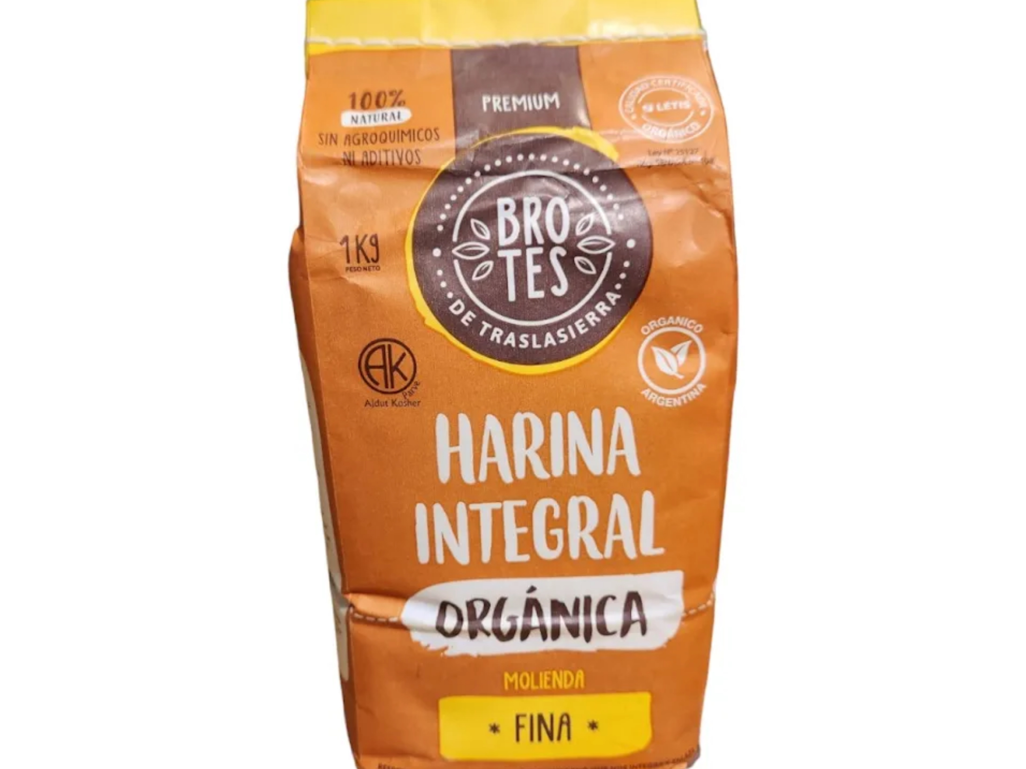 Harina integral orgánica