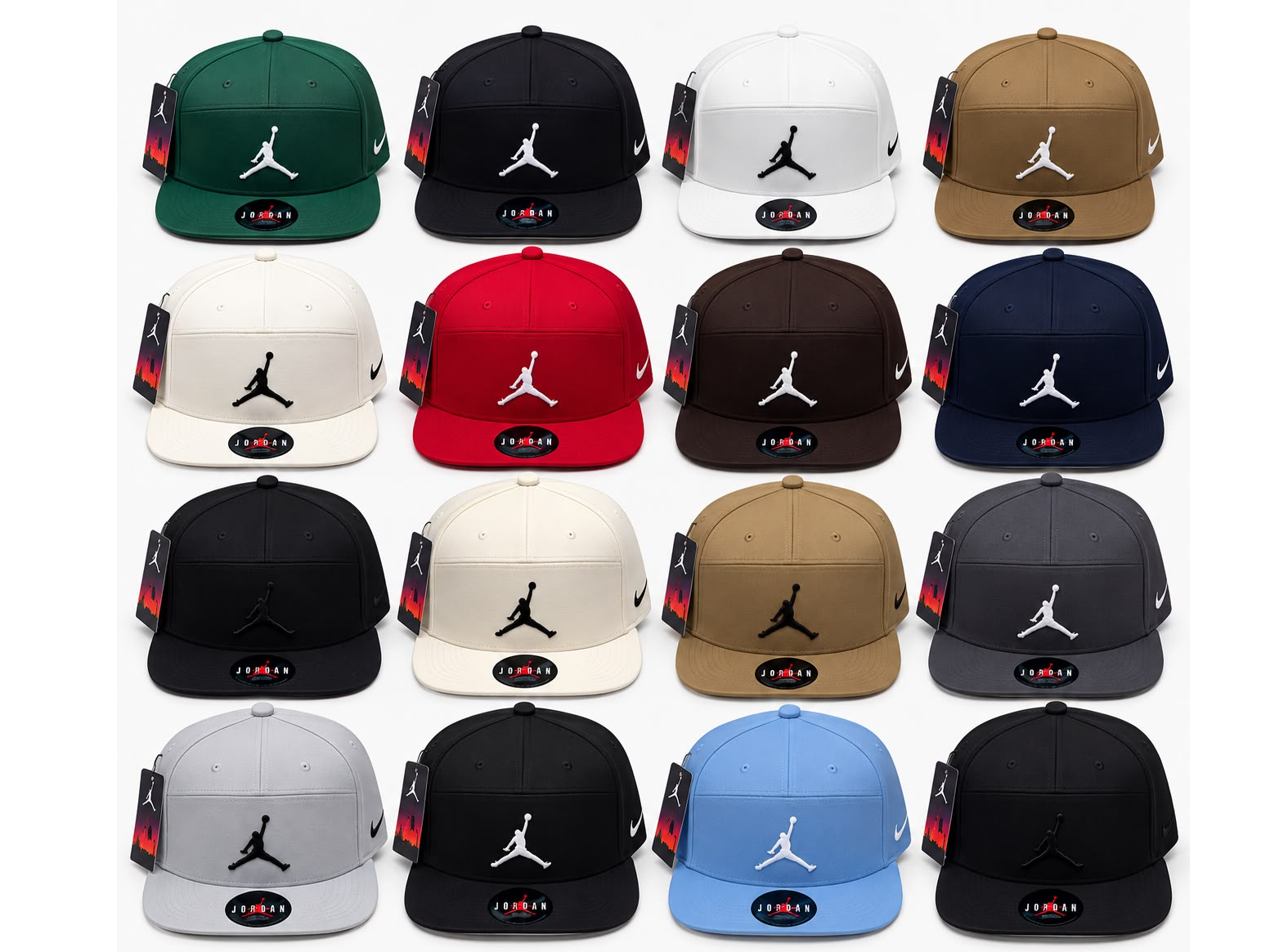 GORRA PLANA JORDAN PANELES
