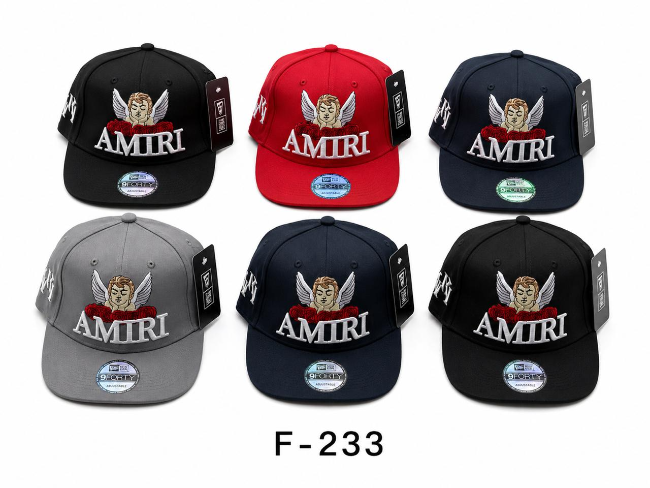 GORRA PLANA BORDADO | AMIRI F-233
