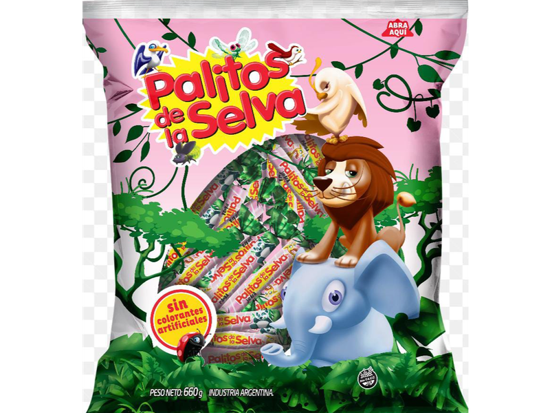 Caramelo Palito de la selva x660g