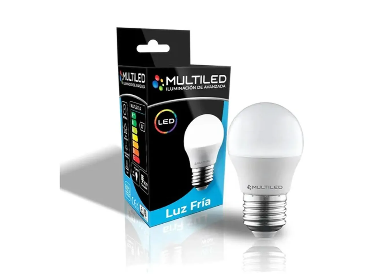 Lamparada LED 10w luz fria
