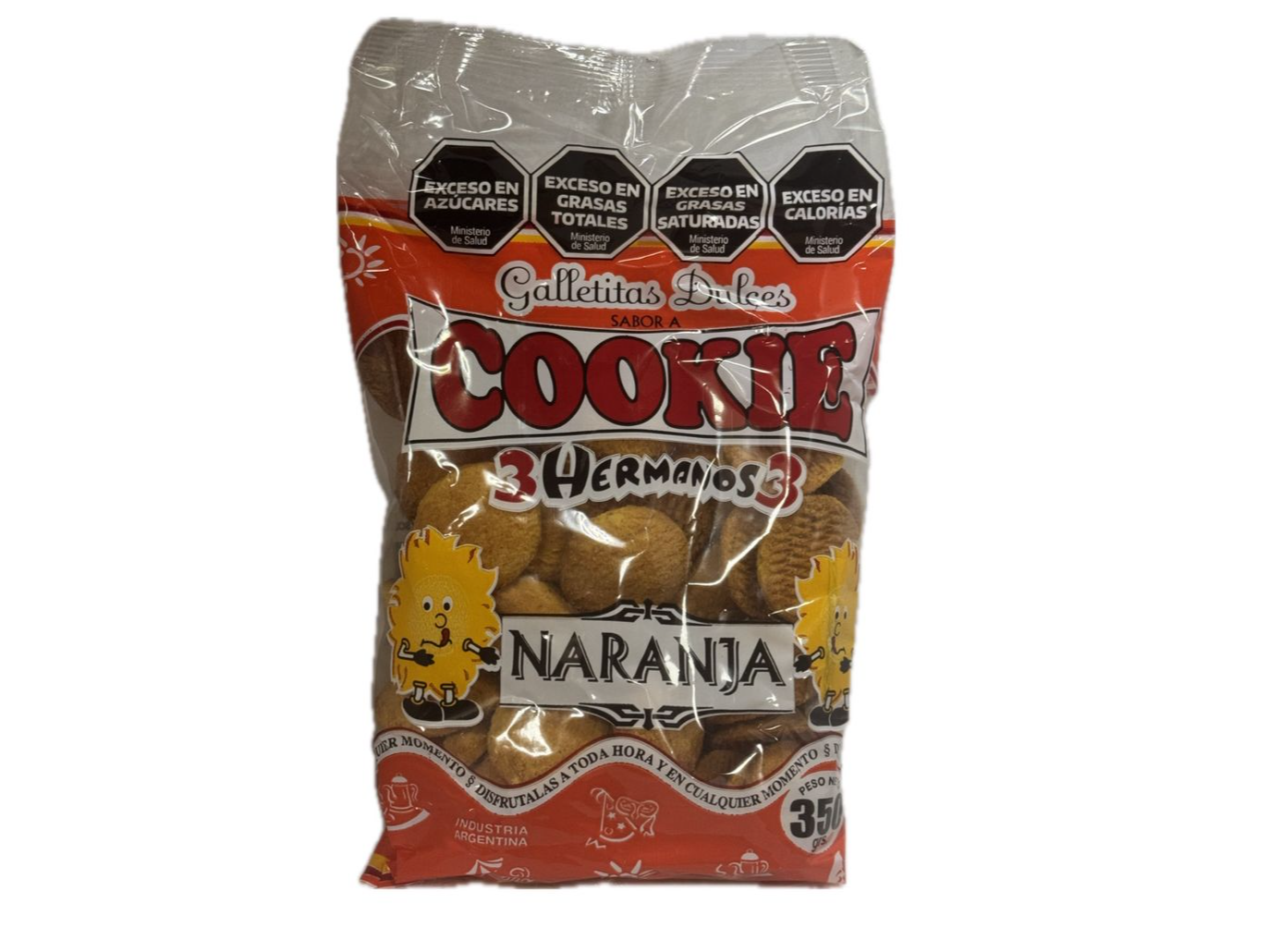 Cookie naranja x350g