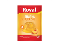 Gelatina durazno Royal x25g