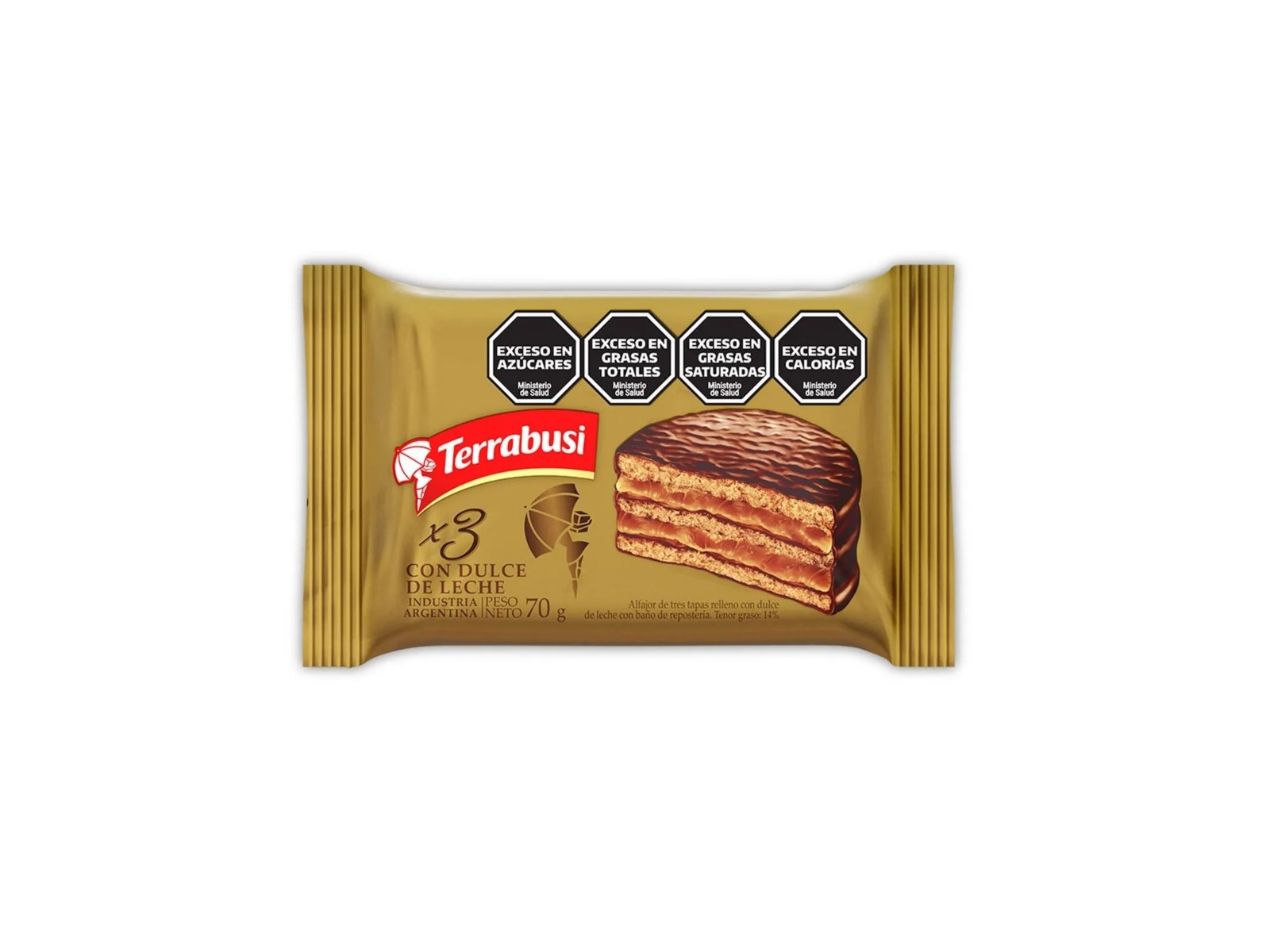 Alfajor Terrabusi x70g