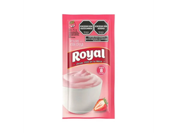 Postre frutilla Royal x75g
