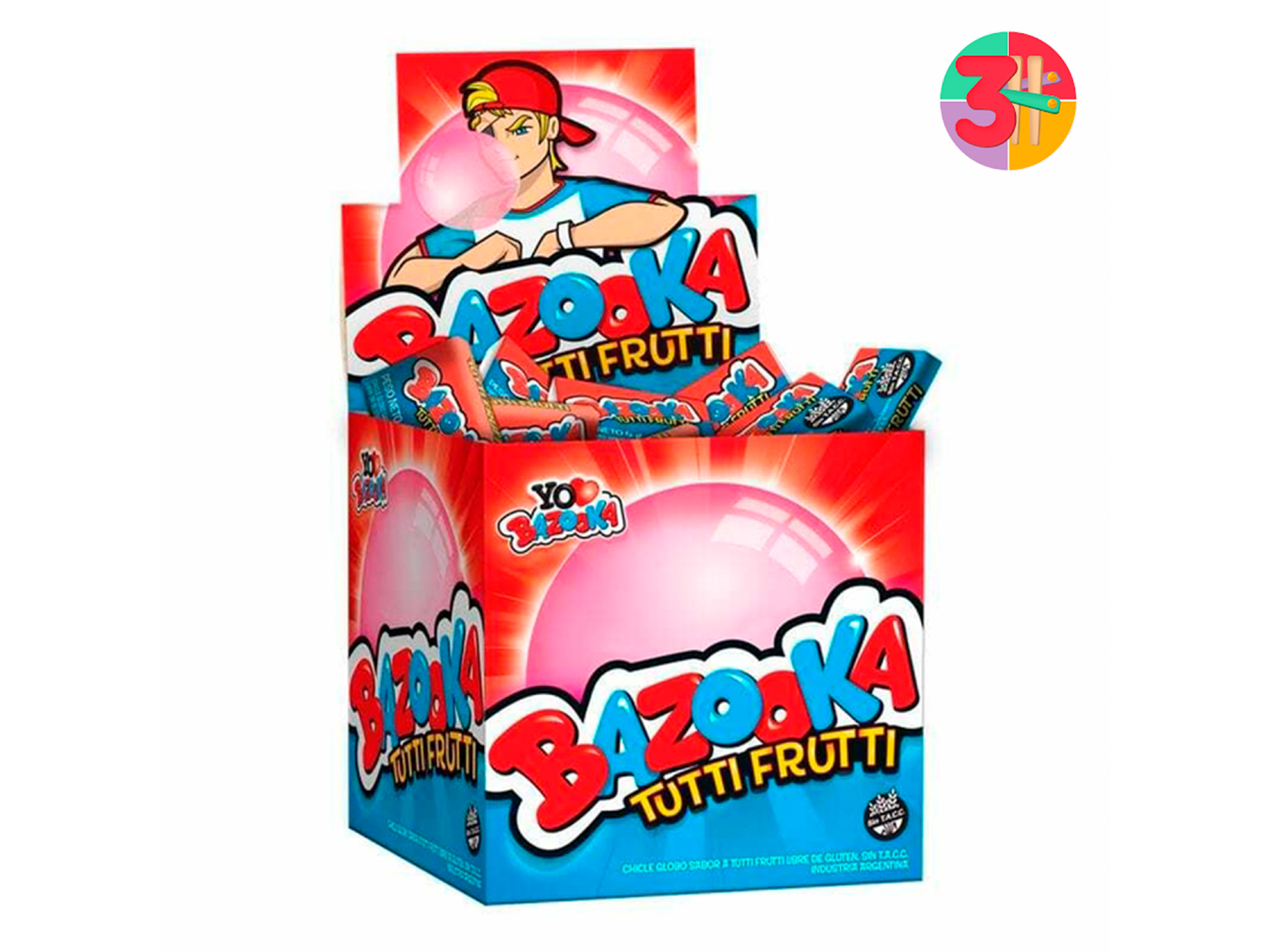 Chicle Bazooka tutti x80un