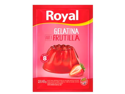 Gelatina frutilla Royal x25g
