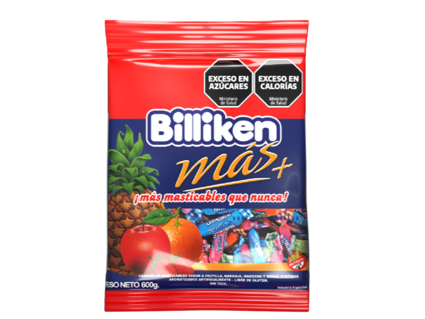 Masticable Billiken frutal x200un