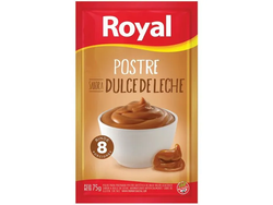 Postre dulce de leche Royal x75g