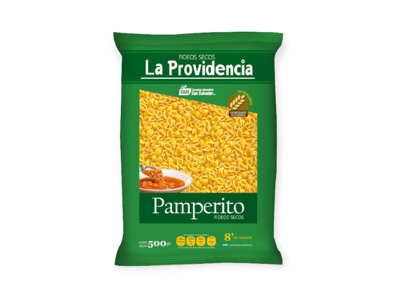 Fideo pamperito La Providencia x500g