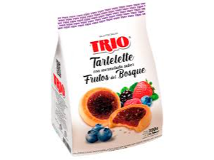 Trio tarteleta frutos del bosque x300g