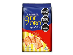 Bizcocho 9 de oro agridulce x200g