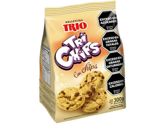 Trio tri-chips x300g