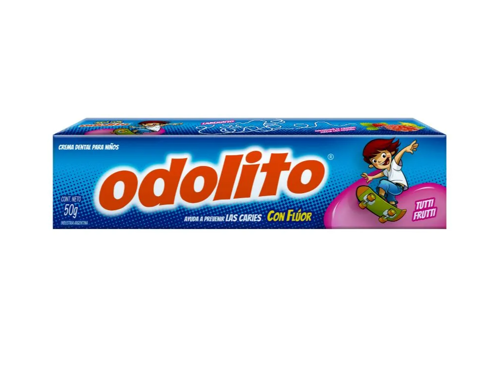 Crema dental Odolito p/niños x50g