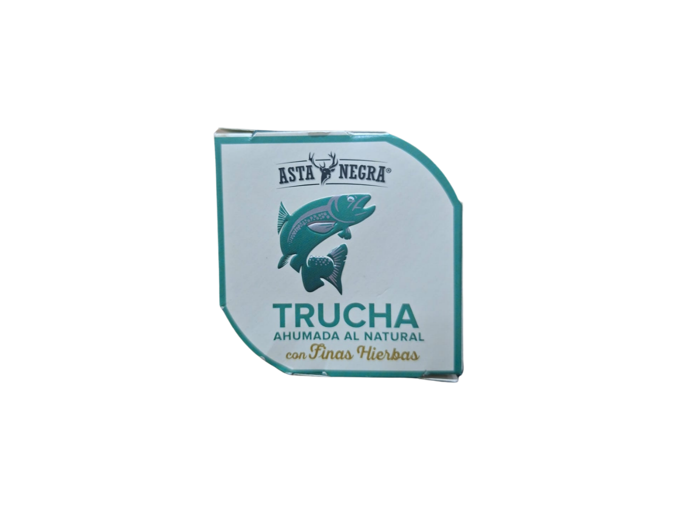 13908. TRUCHA AHUMADA AL NATURAL CON FINAS HIERBAS X 80 GRS