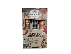 2230. Set de 3 Especias - Curry, Masala y Pimienta