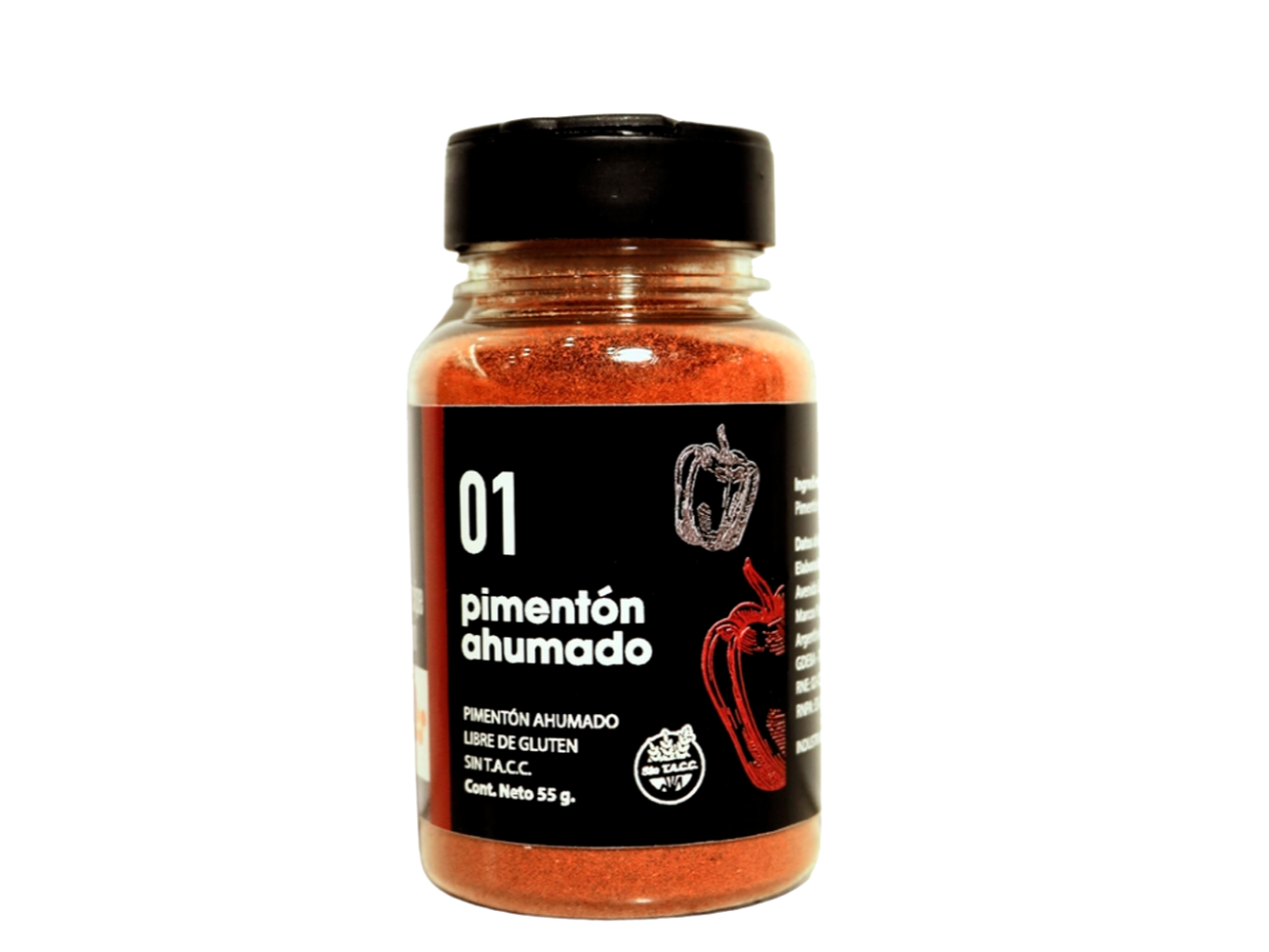 222.PIMENTON AHUMADO x 60 gr